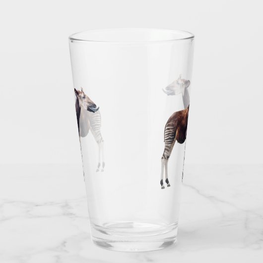 Okapi Glas (Rechts)