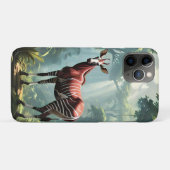 Okapi in het regenwoud (Zebra Giraffe), Case-Mate iPhone Case (Achterkant (horizontaal))