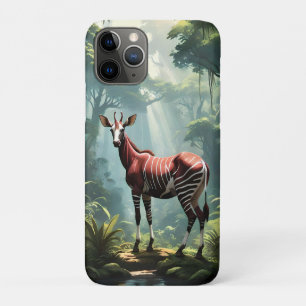 Okapi in het regenwoud (Zebra Giraffe), Case-Mate iPhone Case