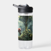 Okapi in het regenwoud, (Zebra Giraffe) Waterfles (Rechts)