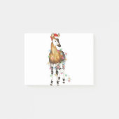 Okapi licht santa hat merry kerst post-it® notes (Voorkant)