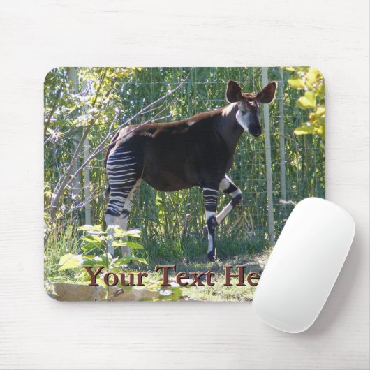 Okapi Mousepad Muismat (Met muis)