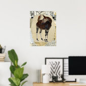 OKAPI & OWL Art Poster (Thuiskantoor)