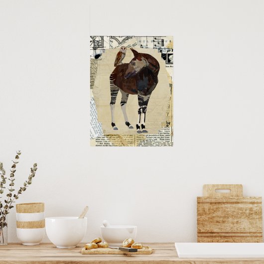 OKAPI & OWL Art Poster (Keuken)