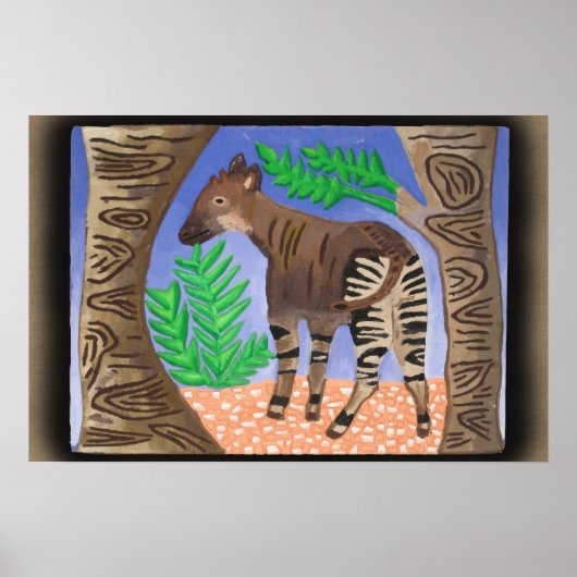 okapi-poster poster (Voorkant)