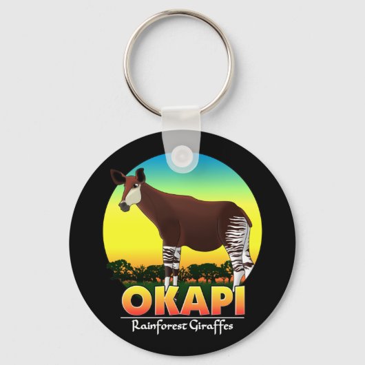 Okapi Sleutelhanger (Voorkant)