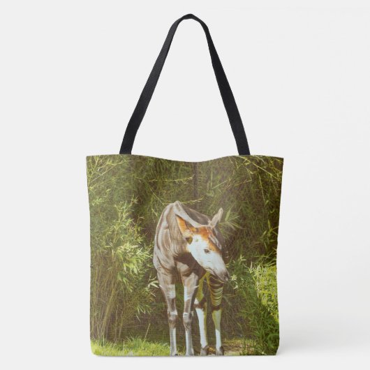 okapi tote bag (Achterkant)