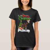 Okapi   Xmas Decorations Santa Okapi Christmas T-shirt (Voorkant)
