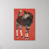 OKAPI & ZOMER UIL Canvas (Voorkant)