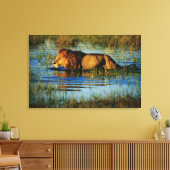 Okavango Delta, Botswana 3 Canvas Afdruk (Insitu (Woonkamer))