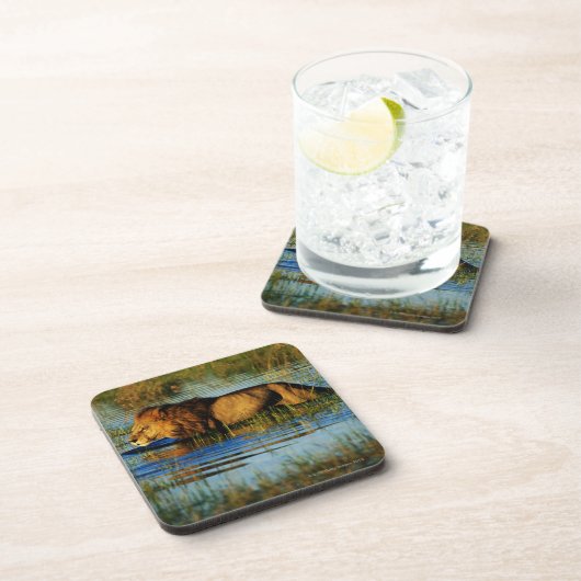 Okavango Delta, Botswana 3 Onderzetter (Rechterzijde)