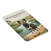 Okavango Delta Botswana Magneet (Rechterzijde)