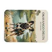 Okavango Delta Botswana Magneet (Horizontaal)