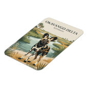 Okavango Delta Botswana Magneet (Linkerzijde)