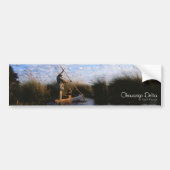 Okavango Delta Bumpersticker (Voorkant)