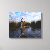 Okavango Delta Canvas Afdruk (Voorkant)