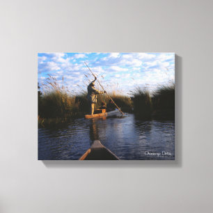 Okavango Delta Canvas Afdruk