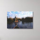 Okavango Delta Canvas Afdruk (Voorkant)