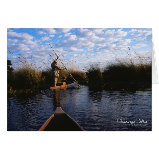 Okavango Delta Foto (Voorkant Horizontaal)