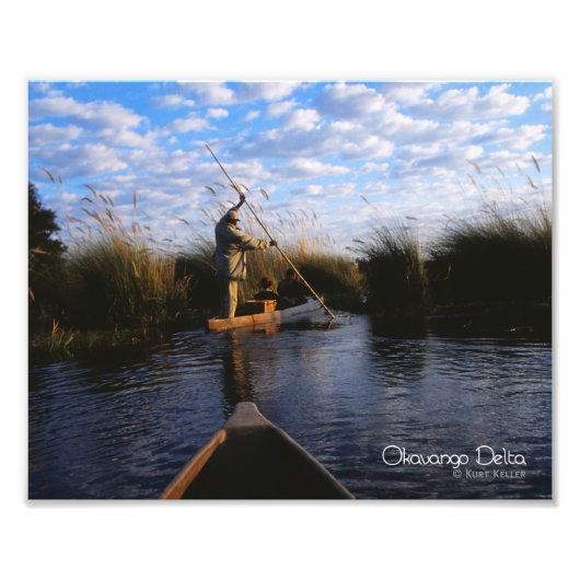 Okavango Delta Foto Afdruk (Voorkant)
