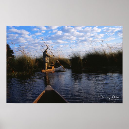 Okavango Delta Foto Poster (Voorkant)