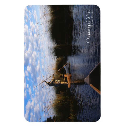 Okavango Delta Magneet (Verticaal)