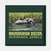 Okavango Delta Magneet (Voorkant)