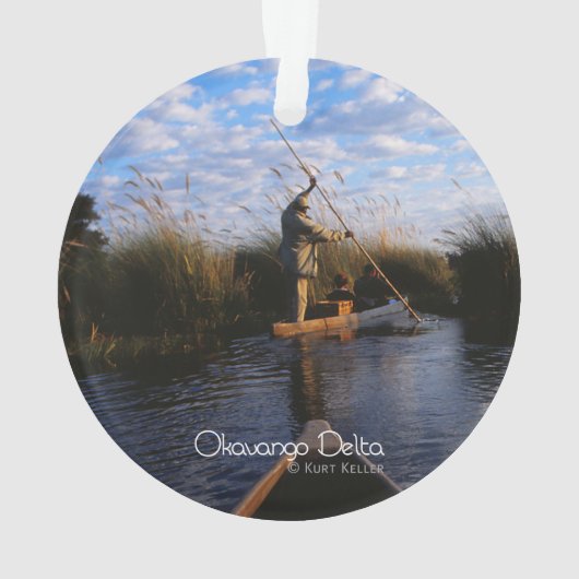 Okavango Delta Ornament (achterkant)