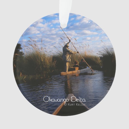 Okavango Delta Ornament (voorkant)