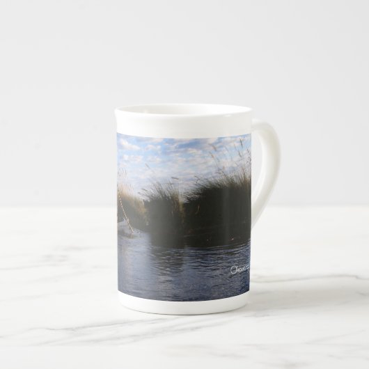 Okavango Delta Porselein Kop (Voorkant rechts)