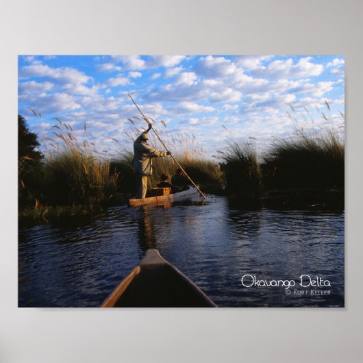 Okavango Delta Poster (Voorkant)