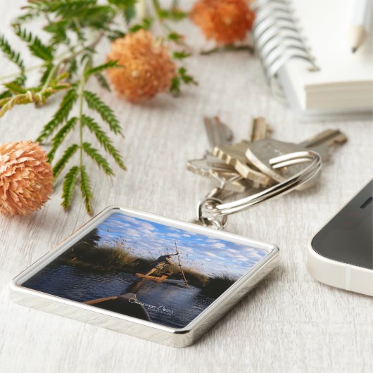 Okavango Delta Sleutelhanger (Zijkant)