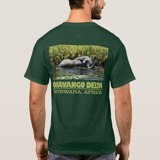 Okavango Delta T-shirt (Achterkant)