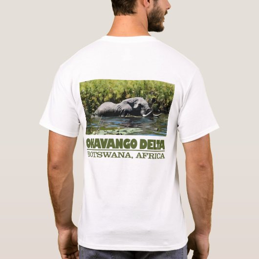 Okavango Delta T-shirt (Achterkant)