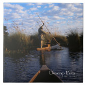 Okavango Delta Tegeltje (Voorkant)