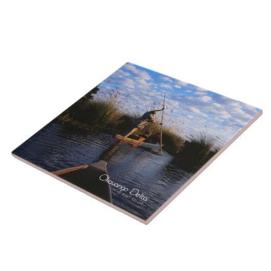 Okavango Delta Tegeltje (Zijkant)