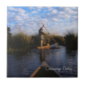 Okavango Delta Tegeltje (Voorkant)