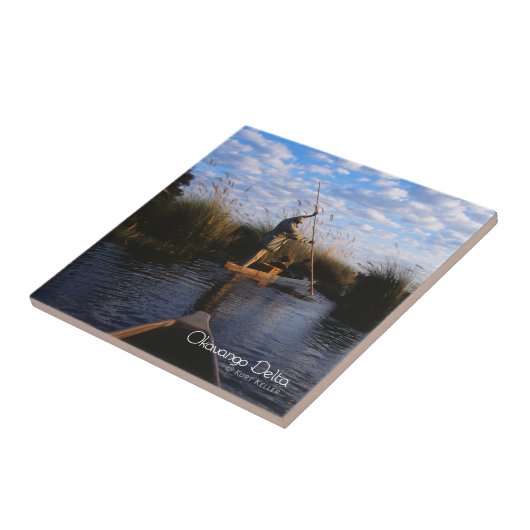 Okavango Delta Tegeltje (Zijkant)