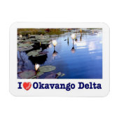 Okavango Water Lillies - Magnet Magneet (Horizontaal)