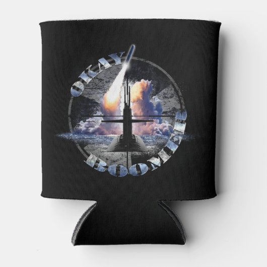 OKAY BOOMER US Navy Nuclear Sub Force Blikjeskoeler (Voorkant)