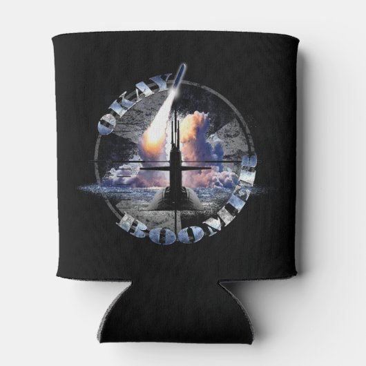 OKAY BOOMER US Navy Nuclear Sub Force Blikjeskoeler (Achterkant)