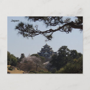 Okayama Castle, Okayama, Japan Briefkaart
