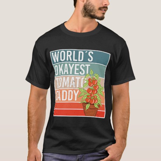 Okayes Tomato Dad for Father Day T-shirt (Voorkant)