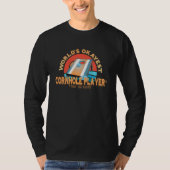 Okayest Cornhole Player Worlds T-shirt (Voorkant)
