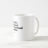 Okayest homeschool leraar koffiemok (Voorkant rechts)