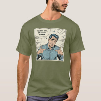 Okayest Human Pop Art T-shirt