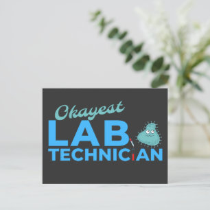 OKAYEST LAB TECHNICIAN - MEDISCHE LAB TECH BRIEFKAART