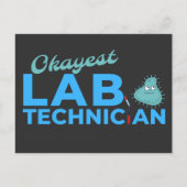 OKAYEST LAB TECHNICIAN - MEDISCHE LAB TECH BRIEFKAART (Voorkant)