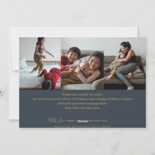 Okayest Year 2020 Custom Christmas Photo Feestdagenkaart (Achterkant)