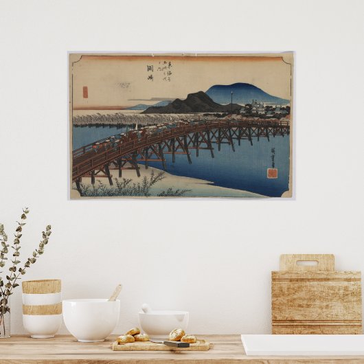 Okazaki - 1835 poster (Keuken)